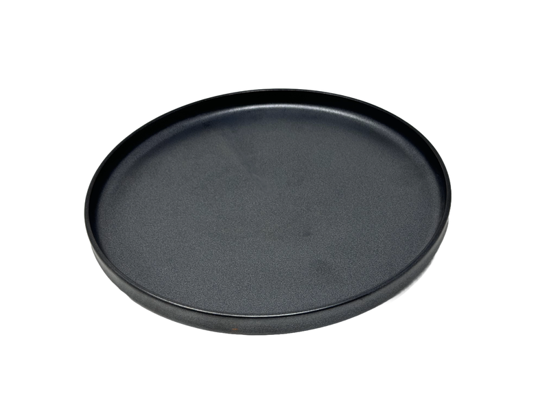 Nella 10.8" Ellipse Plate, Black, 12 /Case
