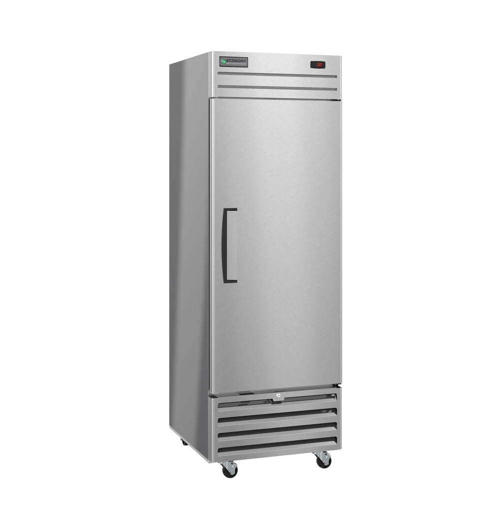 Hoshizaki 27" Single Section Reach In Refrigerator with 1 Solid Door