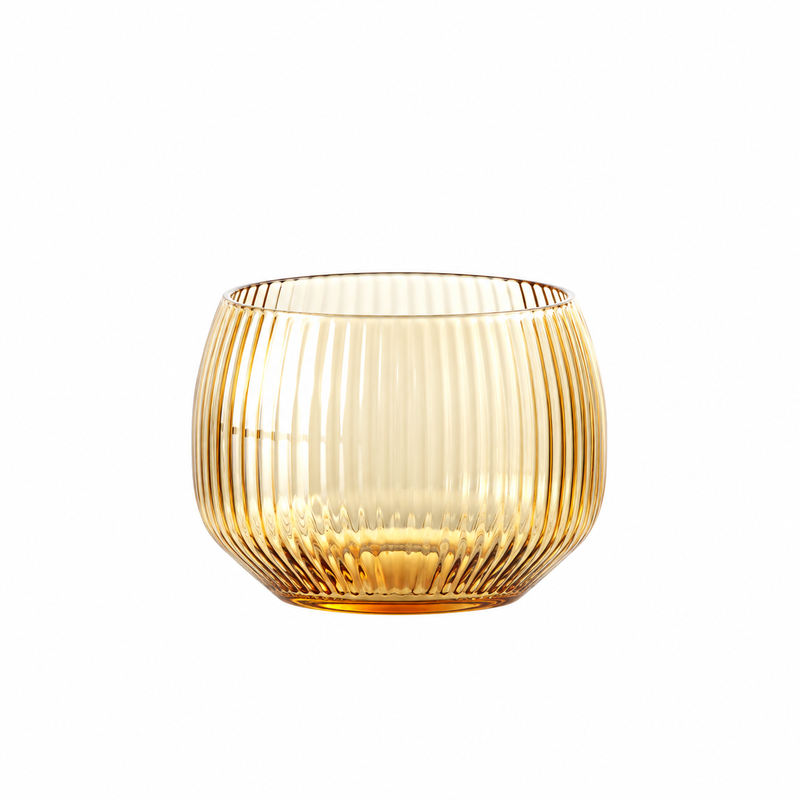 Fortessa Estiva Textured Ginger Gold 9.6 OZ Short Tumbler 16 /Case