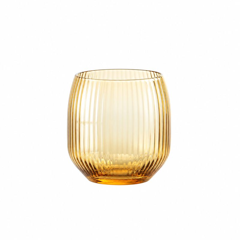 Fortessa Estiva Textured Ginger Gold 17.5 OZ Tall Tumbler 16 /Case
