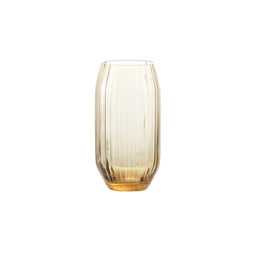 Fortessa Estiva Textured Ginger Gold 12.5 OZ Highball/Sparkling Cocktail Glass 16 /Case