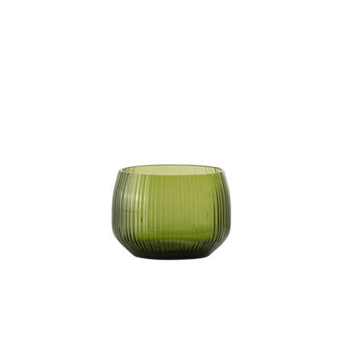 Fortessa Estiva Textured Palm Green 9.6 OZ Short Tumbler Glass 16 /Case