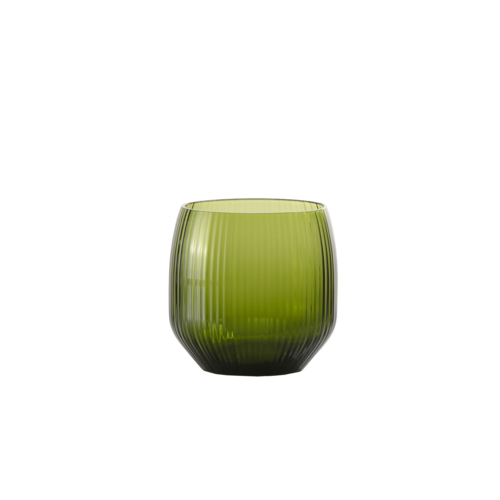Fortessa Estiva Textured Palm Green 12.8 OZ Double Old Fashioned 16 /Case