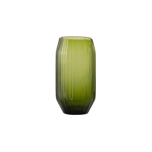 Fortessa Estiva Textured Palm Green 12.5 OZ Highball/Sparkling Cocktail Glass 16 /Case
