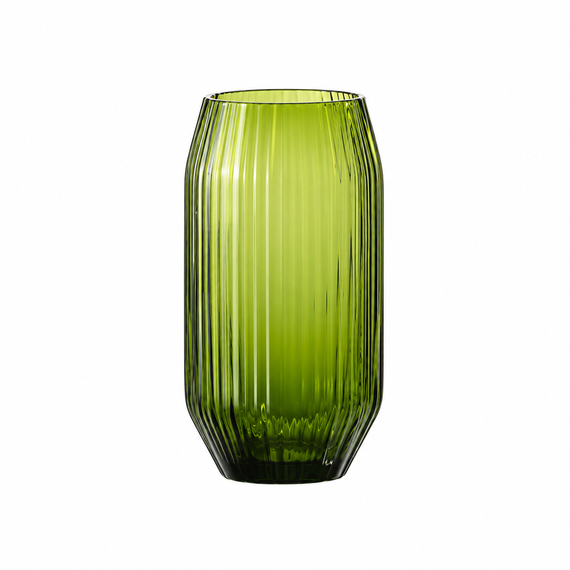 Fortessa Estiva Textured Palm Green 12.5 OZ Highball/Sparkling Cocktail Glass 16 /Case