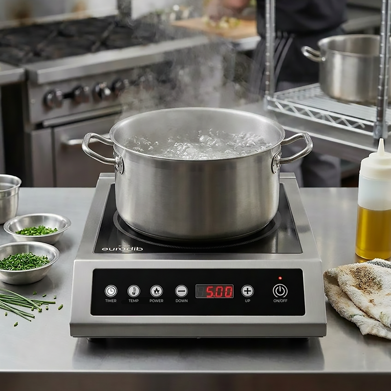 Eurodib CIP120 Commercial Countertop Induction Range 120V