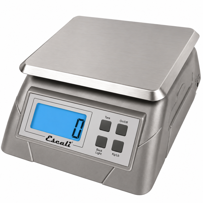 Escali Alimento 13 lb Digital Portion Control Scale with Removable Platform, Stainless Steel
