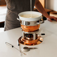 Swissmar Lausanne 11 Piece Copper Fondue Set