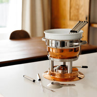 Swissmar Lausanne 11 Piece Copper Fondue Set