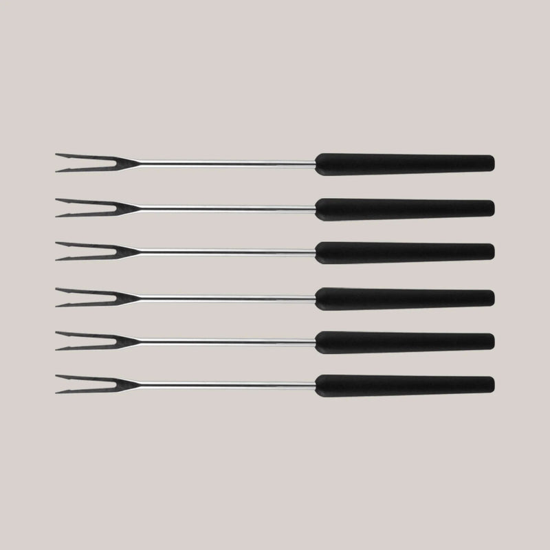 Swissmar Lucerne 10 Piece Cast Iron Fondue Set, Cherry Red