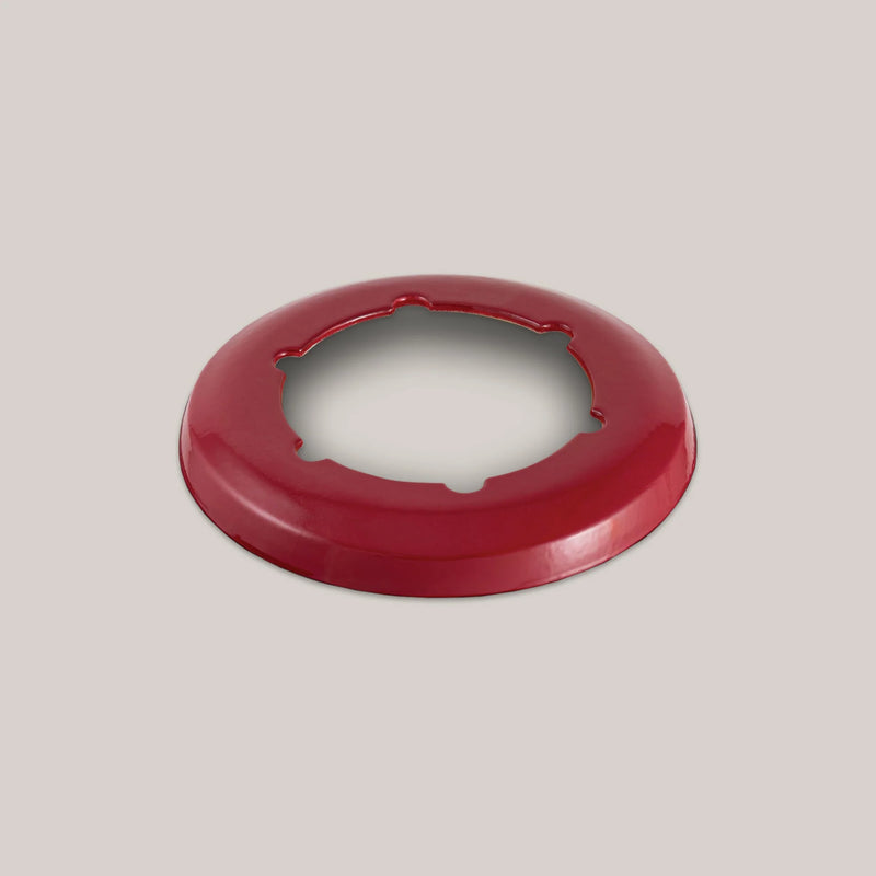 Swissmar Lucerne 10 Piece Cast Iron Fondue Set, Cherry Red