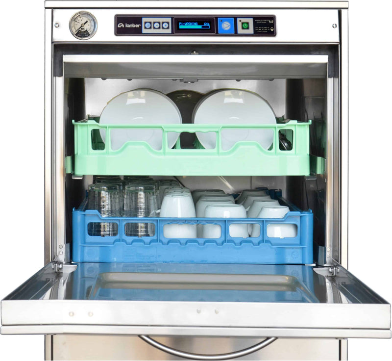Lamber 25.60" Undercounter Dishwasher High Temperature, (30-20-15) Racks/Hour