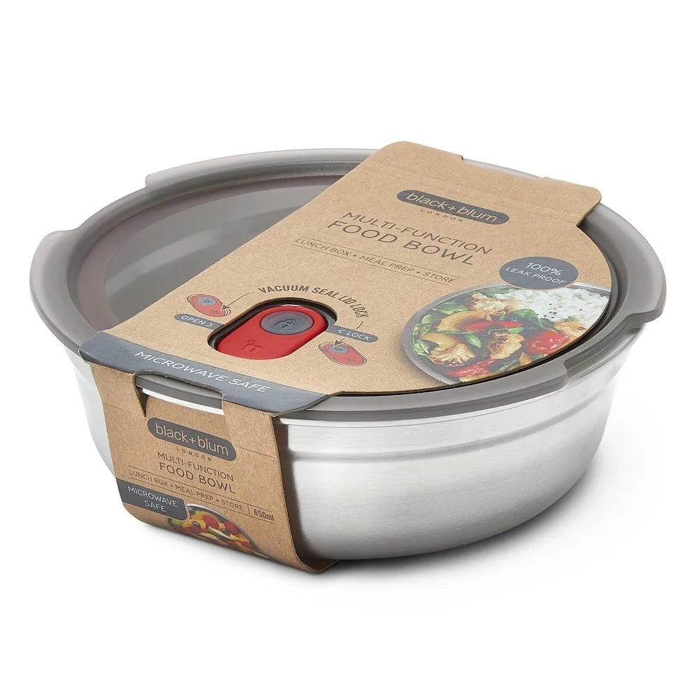 Black + Blum 650 ml Food Bowl, Stainless Steel