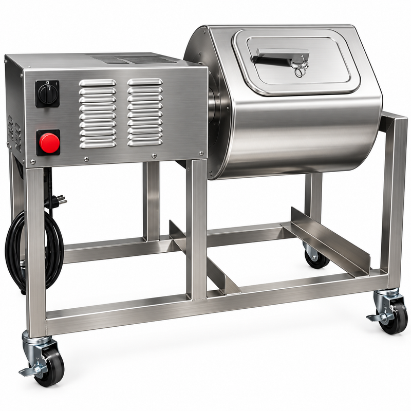 Falcon Rotary Meat Marinator with 80 Lb Capacity 115V