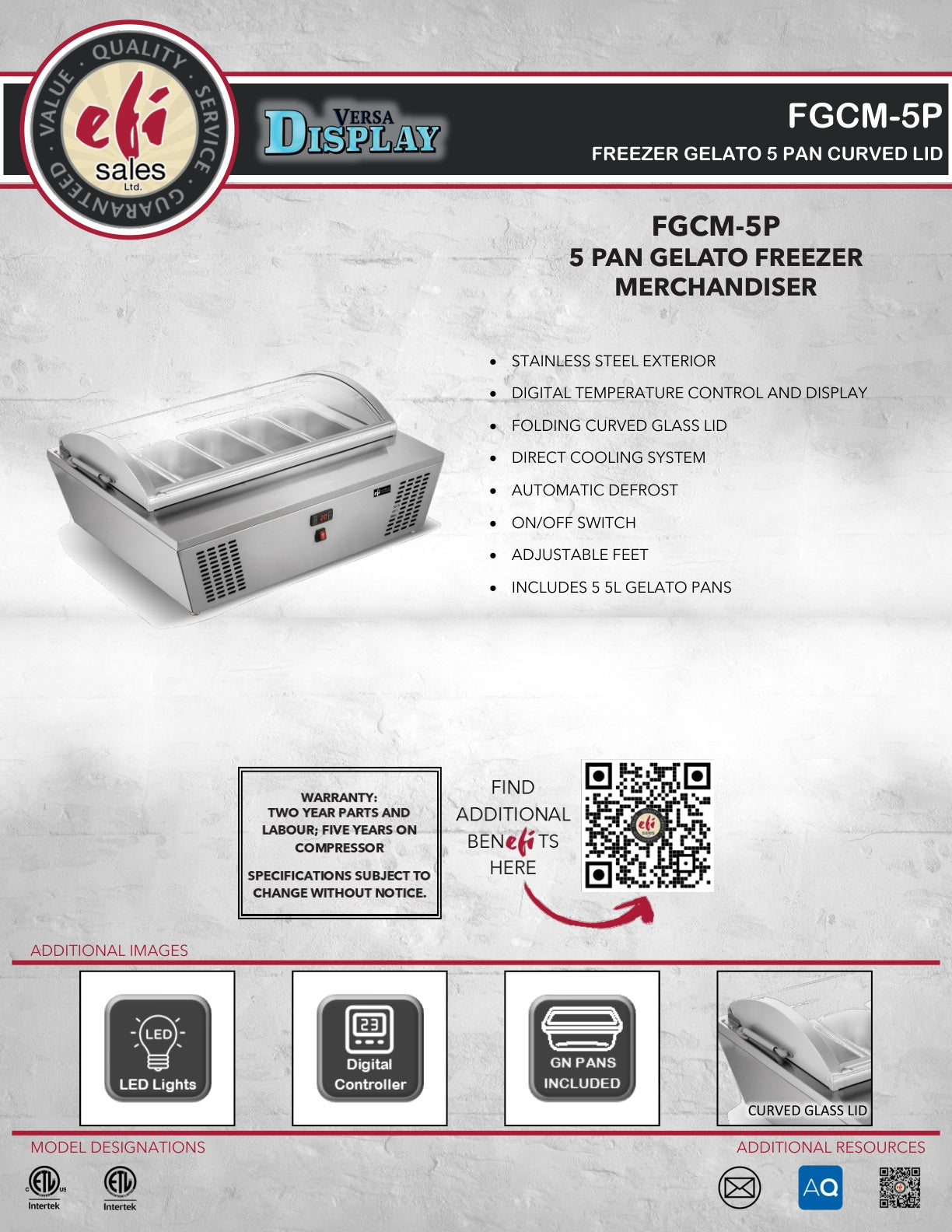 Spec Sheet