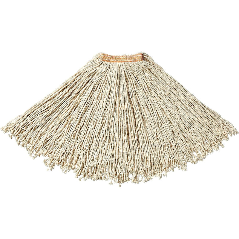Rubbermaid Dura Pro 24 Oz White Premium Cotton Mop with 1" Headband