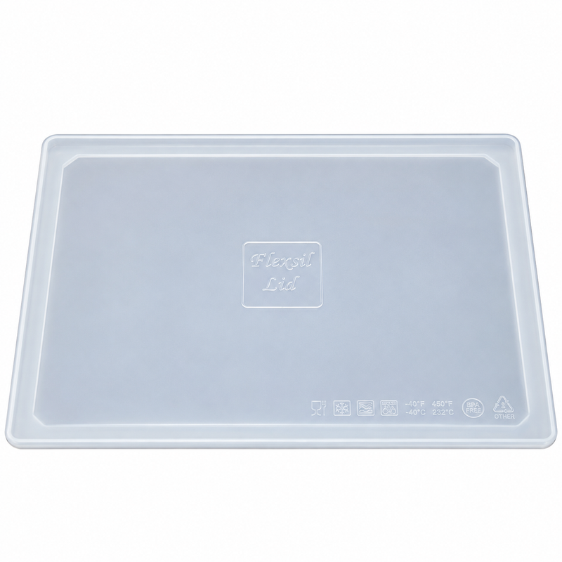 Flexsilid 1/2 Size Lid Cover, Clear
