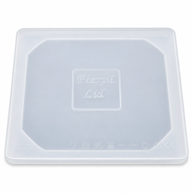 Flexsilid 1/6 Size Lid Cover, Clear