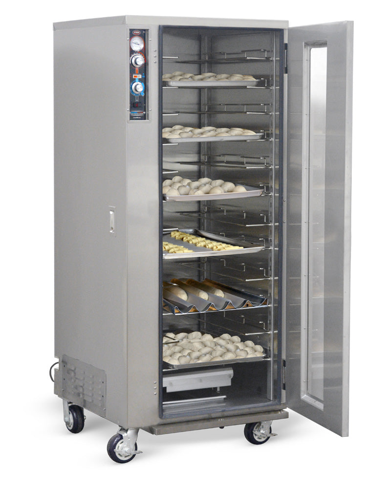 FWE Full Height Insulated Mobile Heated Cabinet, Holds 12 Full Size Pans 1700 Watts 120V