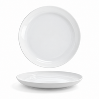 Front Of The House Harmony 5.5" Round Plate, White 12 /Case