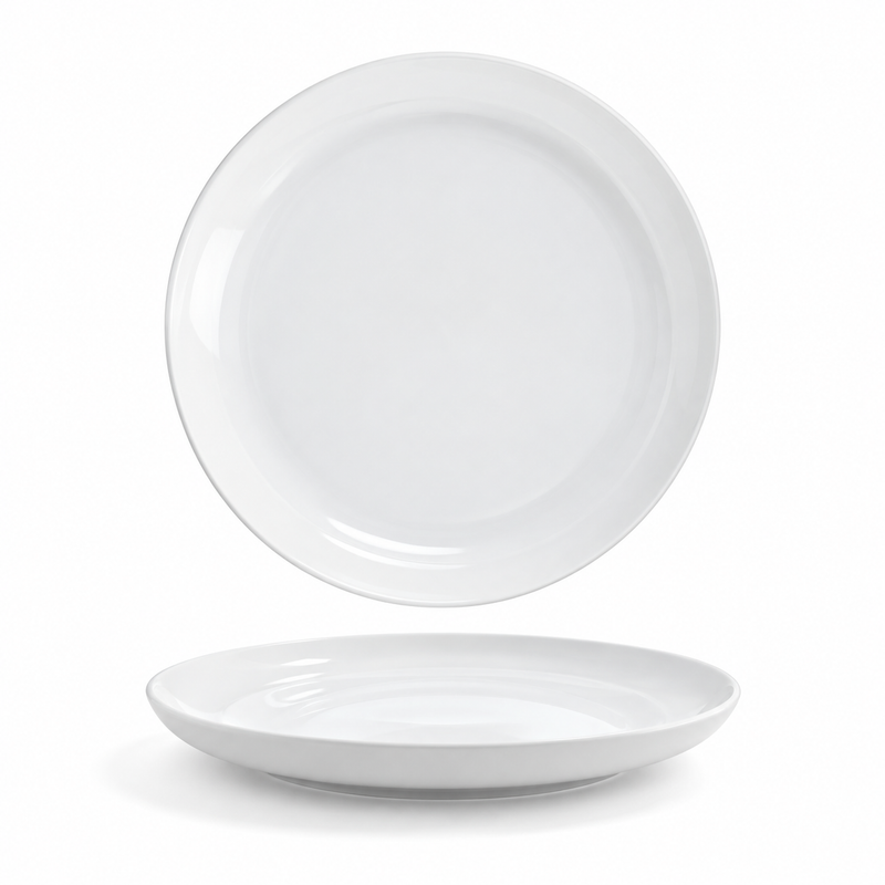 Front Of The House Harmony 5.5" Round Plate, White 12 /Case