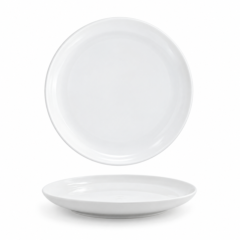 Front Of The House Harmony 9" Coupe Plate, White 6 /Case