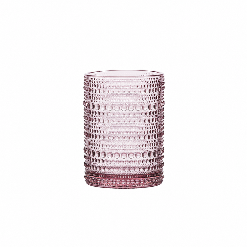 Fortessa Jupiter Pink 10 OZ Double Old Fashioned Glass 24 /Case