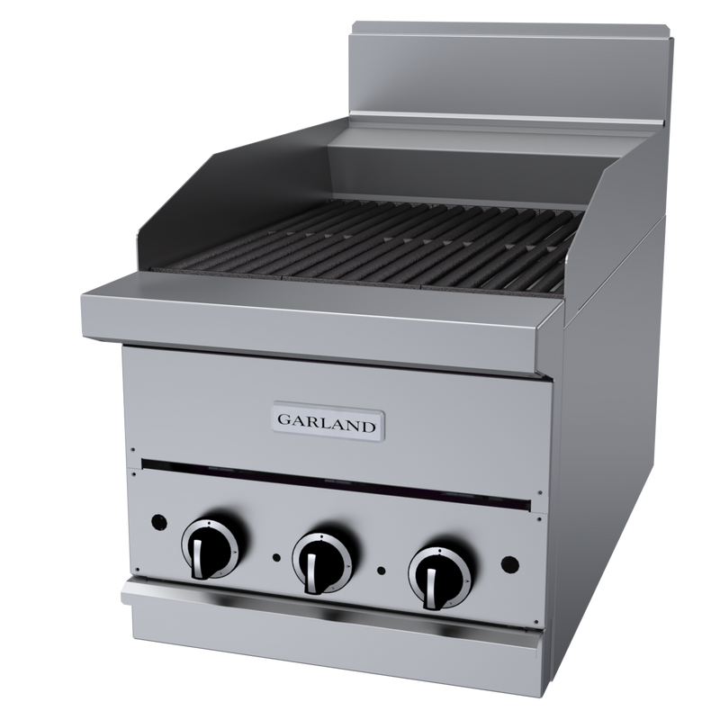 Garland G Series 18" Ceramic Briquette Charbroiler Natural Gas 45,000 BTU