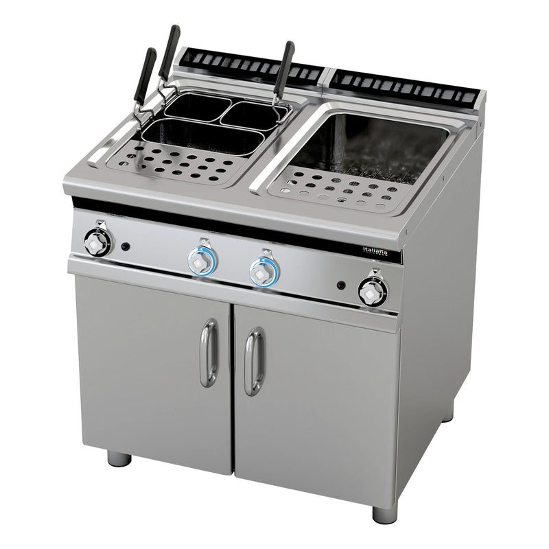 Italiana Food Tech 2 x 26 Litres Pasta Cooker Natural Gas