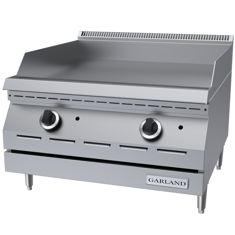 Garland Designer Series 24" Countertop Griddle with Thermostat Controls Natural Gas 40,000 BTU