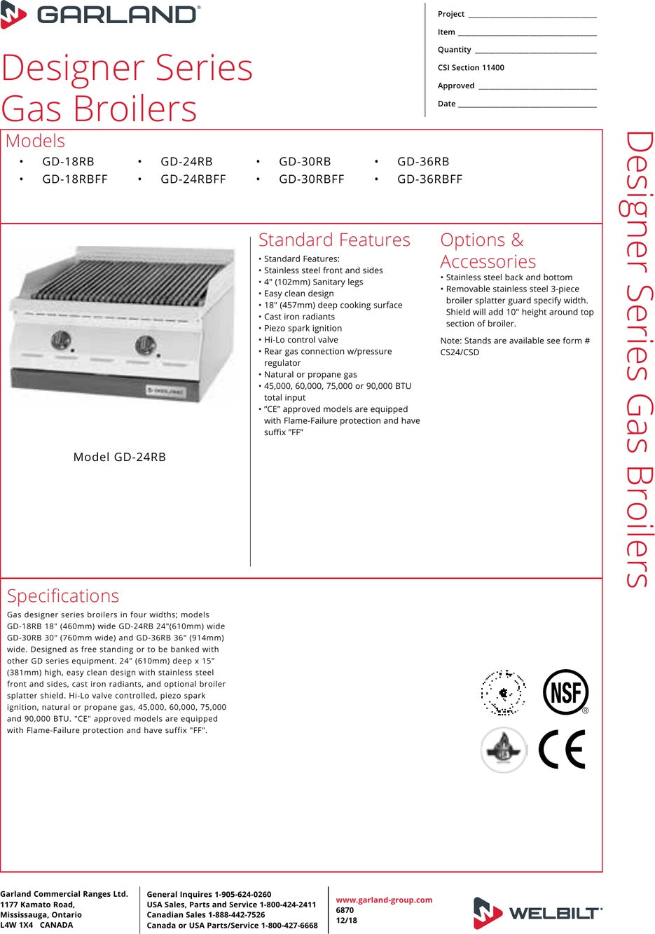 Spec Sheet