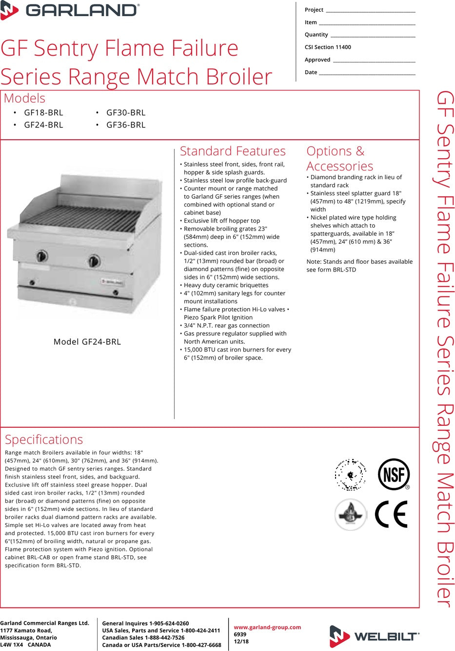 Spec Sheet