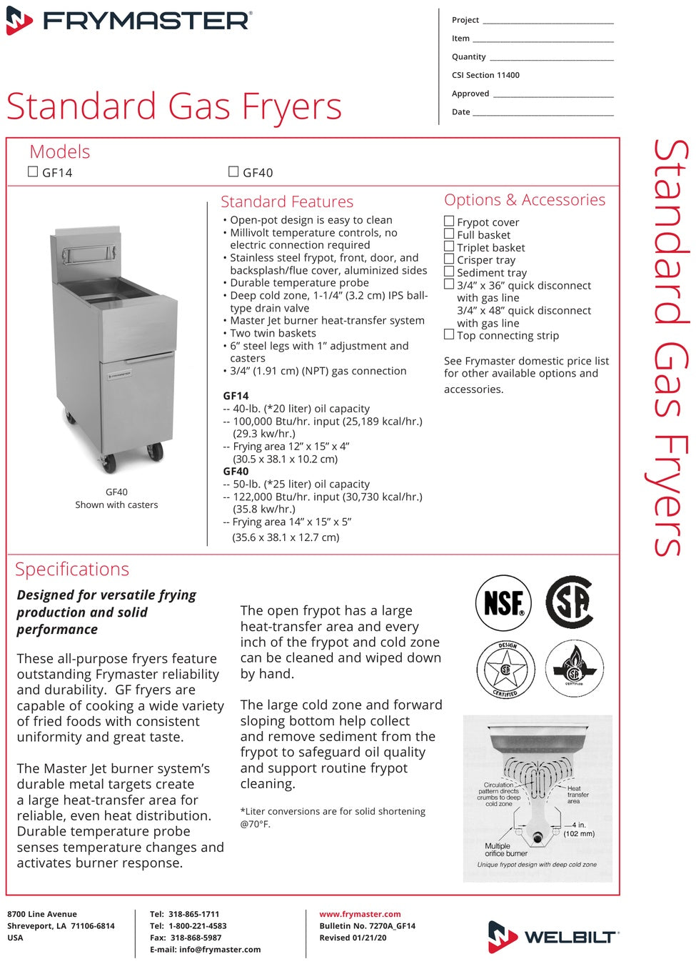 Spec Sheet