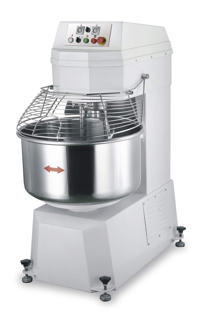 Eurodib LR GM50B ETL 137 Qt Spiral Dough Mixer 2-Speed 208V, 3 Phase