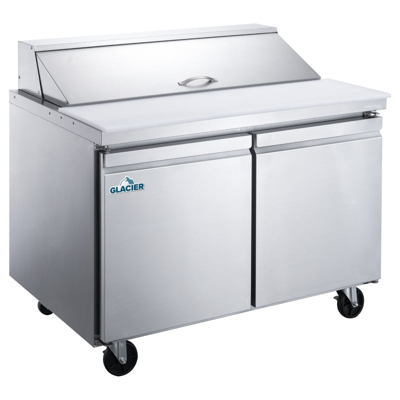 Glacier 60" Sandwich / Salad 16 Pan Refrigerated Prep Table