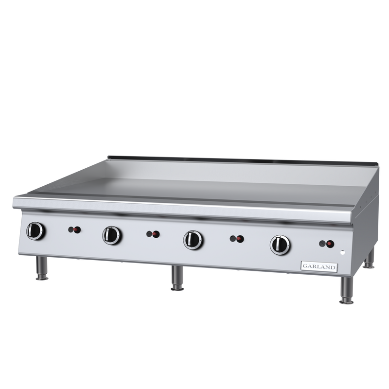 Garland 48" Countertop Griddle with Hi-Lo Valves Natural Gas 108,000 BTU