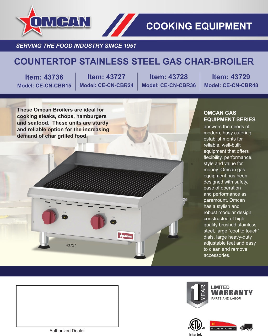 Spec Sheet