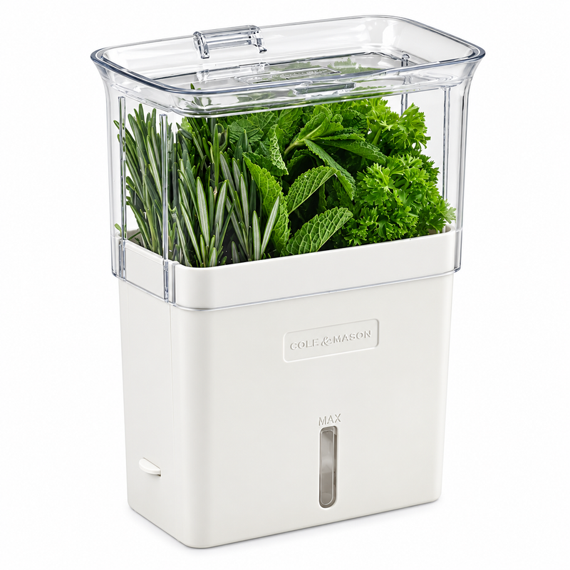 Cole & Mason Fresh Herb Keeper, Clear