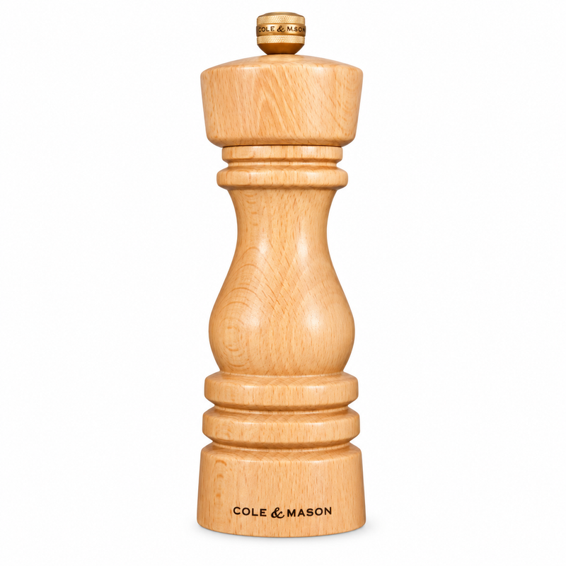 Cole & Mason 7" London Pepper Mill, Natural
