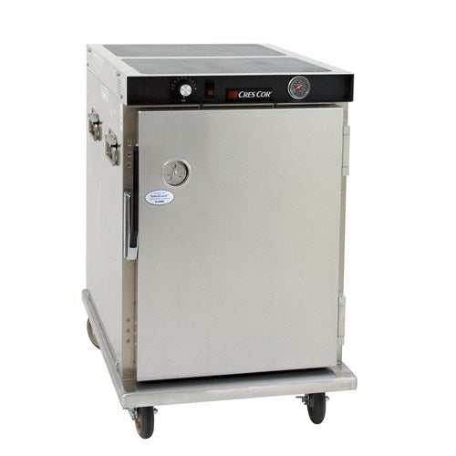 Cres Cor 23" Insulated Mobile Heated Cabinet Half Size, 13(18 x 26 Inch) Pans