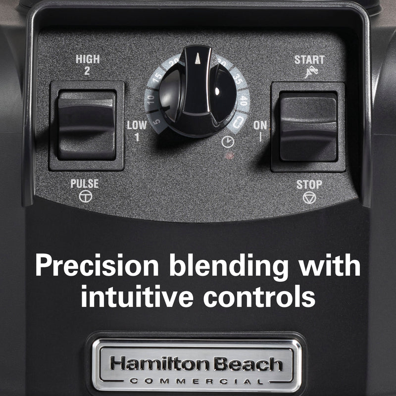 Hamilton Beach Fury 64 Oz High Performance Bar Blender, Two Speed, 3 HP
