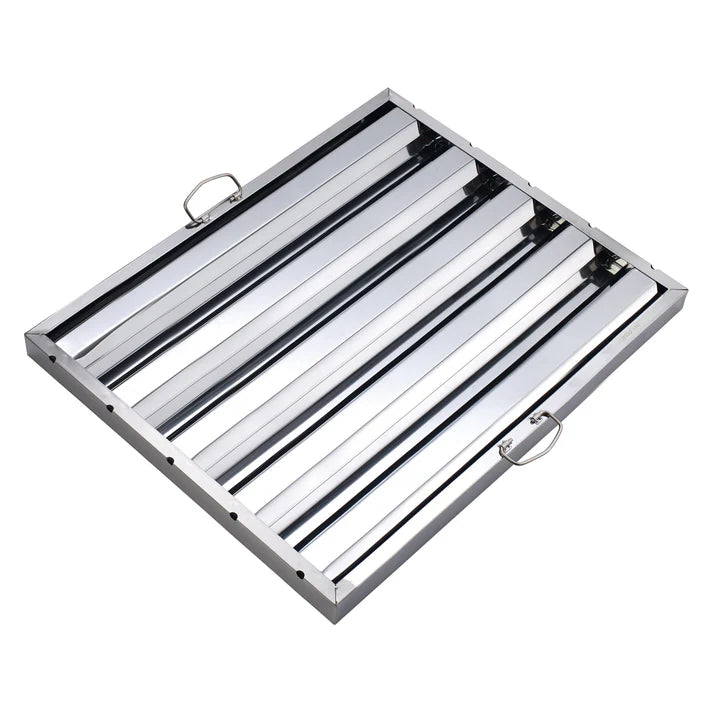 Winco 20" x 25" Exhaust Hood Filter, Stainless Steel - HFS-2025