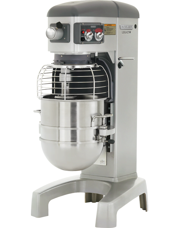 Hobart Legacy HL400-4STD 40 Qt  Planetary Floor Mixer, 1.5 HP 200-240V, 1 Phase