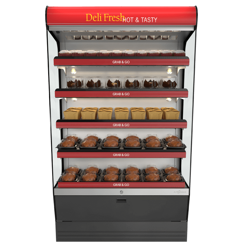 Alto-Shaam Heated Display Case, Floor Model, 79-7/8” x 48” x 27-5/16”