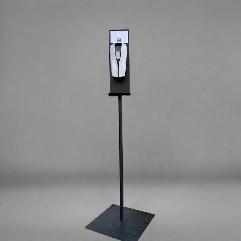 Automatic Hand Sanitizer Stand, 57" Tall (Batteries & Sanitizer Not Included)
