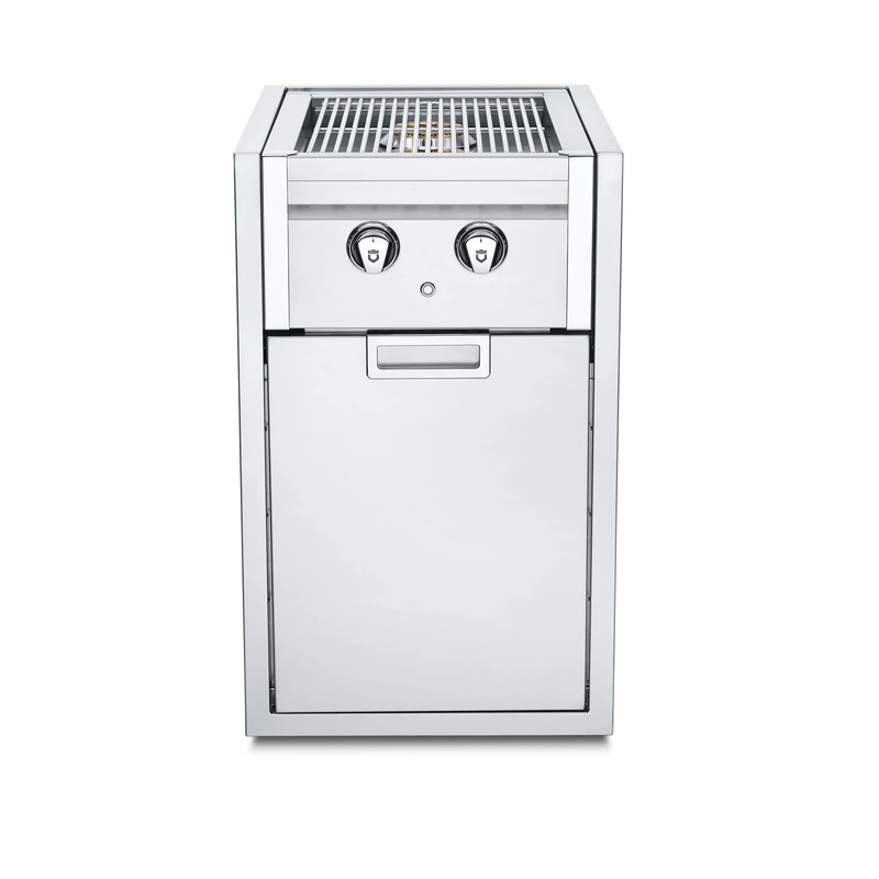 Crown Verity IBISC-SBNG-GH-LT Infinite Series Cabinet with Built In Dual Side Burner & Garbage Holder with Lights, Gas