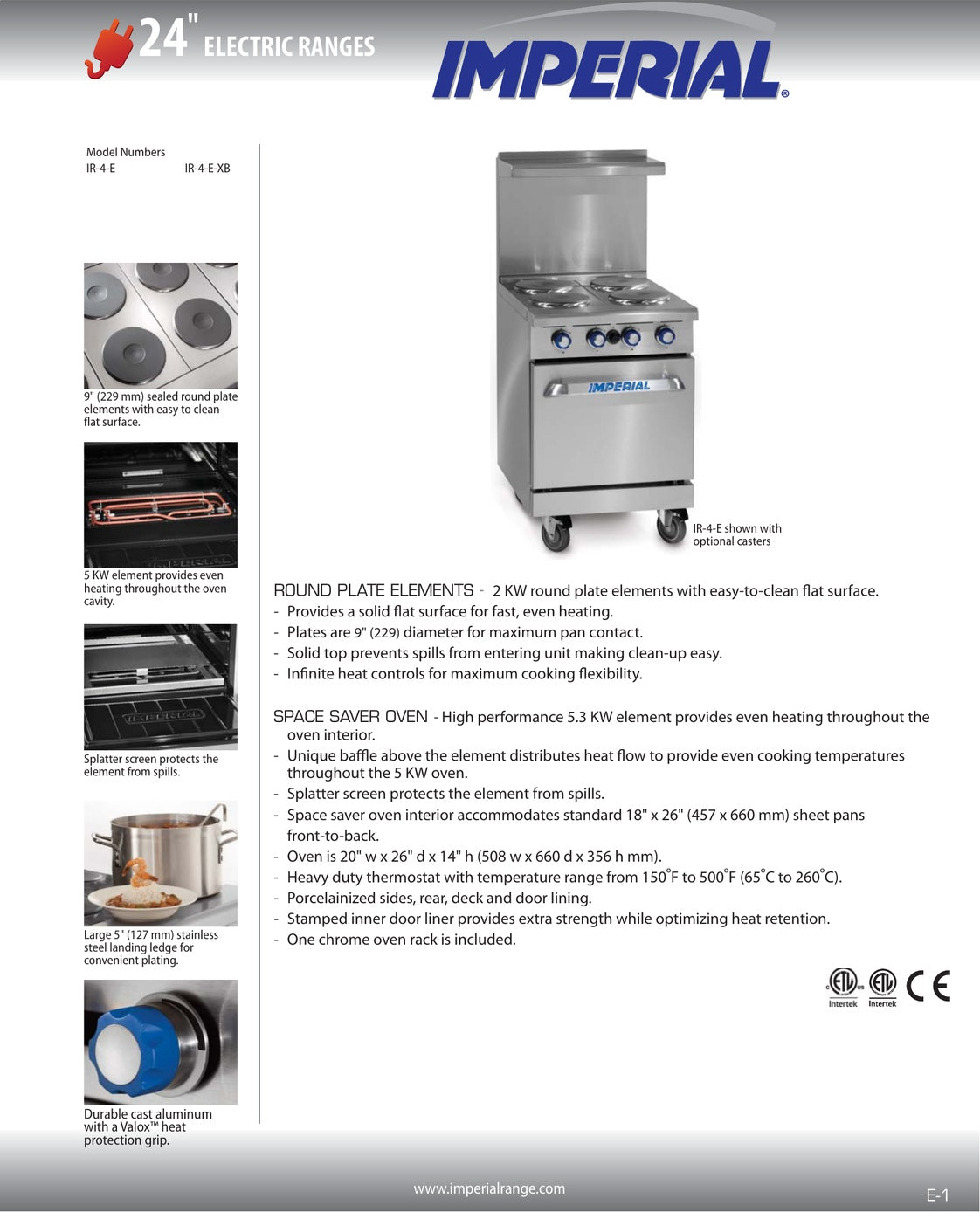 Spec Sheet