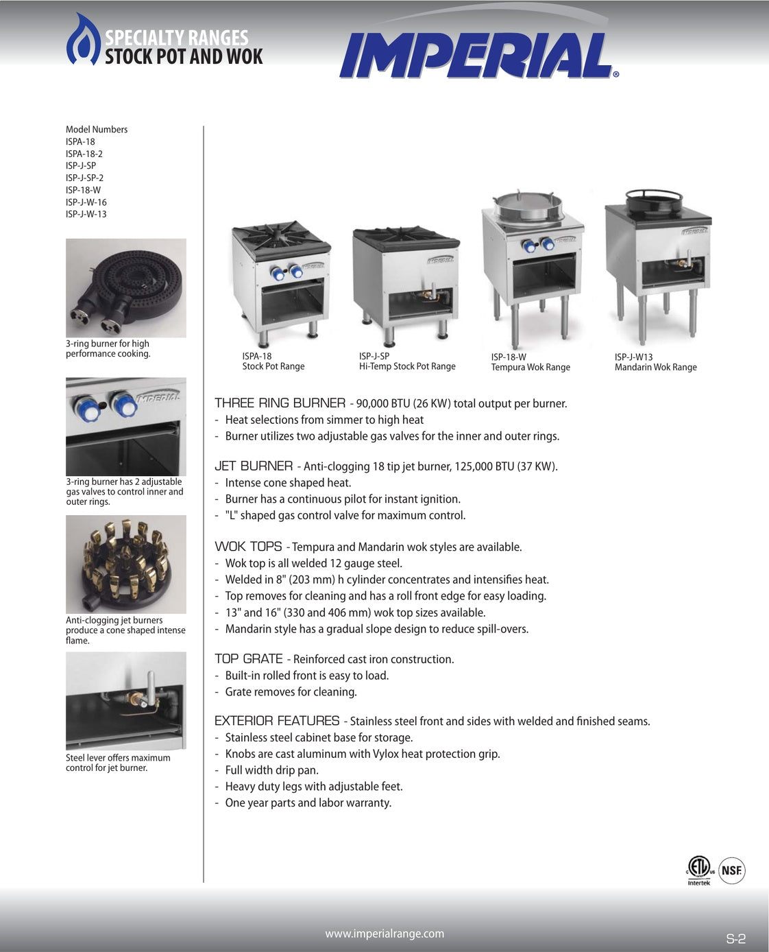 Spec Sheet