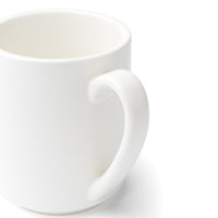Browne 10 Oz Alumina Porcelain Mug, White, 36 /Case