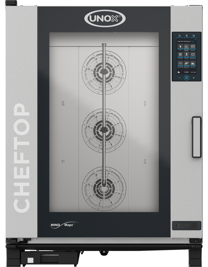 Unox Cheftop Mind Maps 20 Pans Combi Oven, Natural Gas